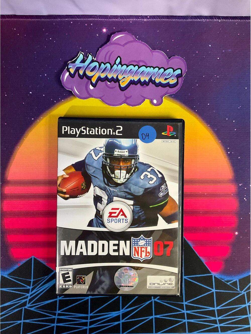 NFL Madden 07 (Sony PlayStation 2, 2006) CIB